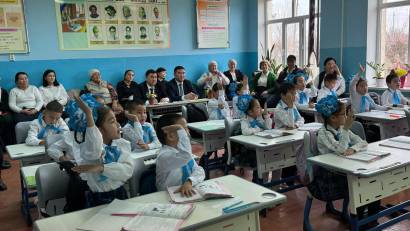 &quot;М.Шаханов атындағы жалпы білім беретін мектеп&quot; КММ-де 2025 жылдың 11 ақпан күні  Бастауыш сыныптар мұғалімі Ізбасар Гүлжан Аймырзақызы жетекшілік ететін 2 &quot;Ә&quot; сыныбында &quot;Ашық есік&quot; күні өткізілді.