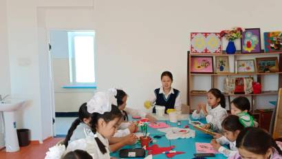 М. Шаханов атындағы жалпы білім беретін мектеп” КММ  Мектептің “Дарын” үйірме бірлестігінің “Шығармашылықтың шексіз әлемі” тақырыбында өтіліп жатқан айлық іс-шара жоспарына және «Адал азамат» біртұтас тәрбие бағдарламасы аясында 2025 жылдың 16 қазан күні 