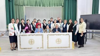 Бүгін “М.Шаханов атындағы жалпы білім беретін мектеп” КММ базасында облыстық семинар өтті. Семинардың мақсаты – оқушылардың шығармашылық қабілеттерін дамытуда және өмірге бейімдеуде үйірме жұмысының тиімді жолдарын көрсету, педагогтердің өзара тәжірибе ал